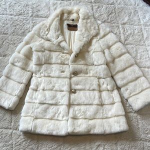 Guess Cream Teddy Jacket